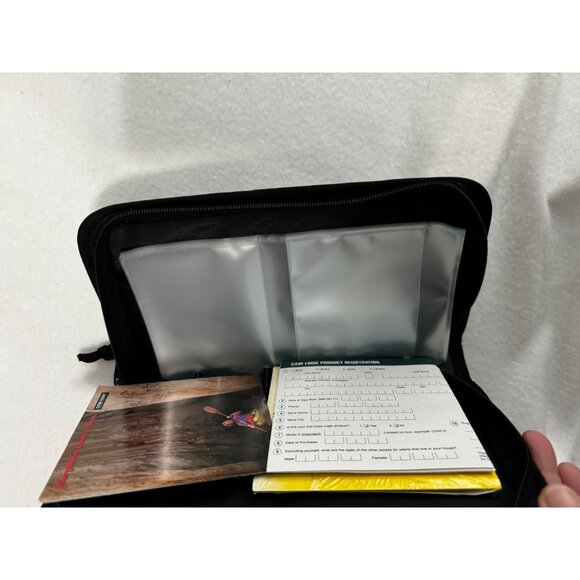 VTG Case Logic Diskette Organizer DK 20 America Online Disc Storage - Picture 5 of 7